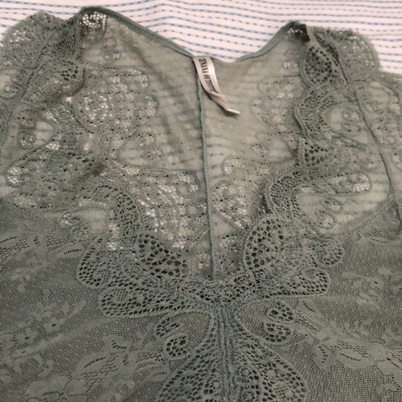 Zenana Outfitters Light Green Bralette Womens Size 2X - Picture 3 of 10